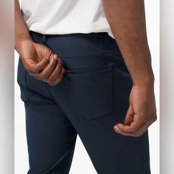 Lululemon ABC Pant Slim Warpstreme True Navy 34x33 - Picture 13 of 15